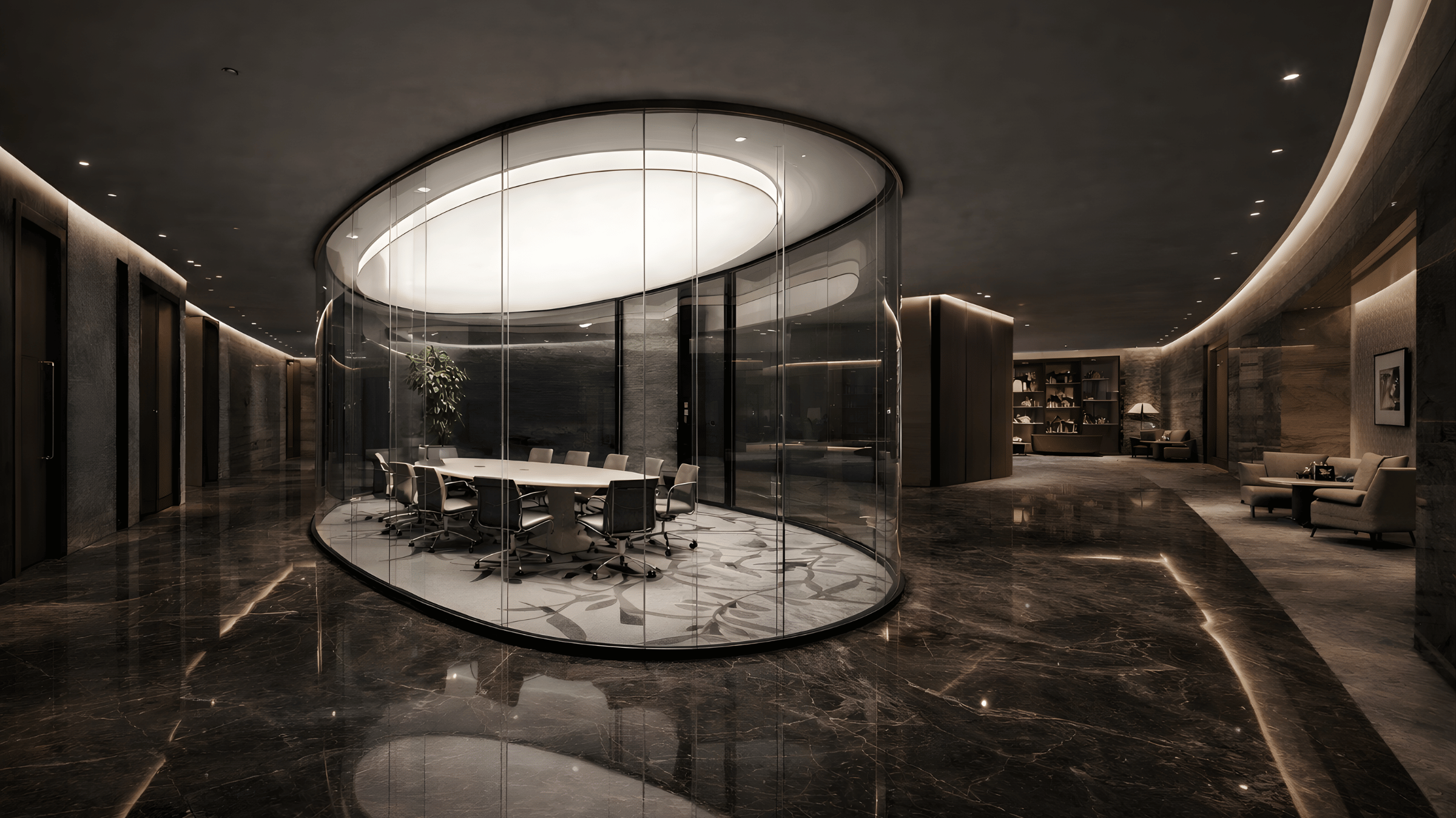 Aluminium Office Partition